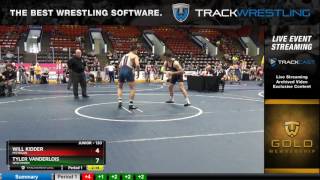 1120 Junior 120 Will Kidder Michigan Vs Tyler Vanderlois Wisconsin 6334190104