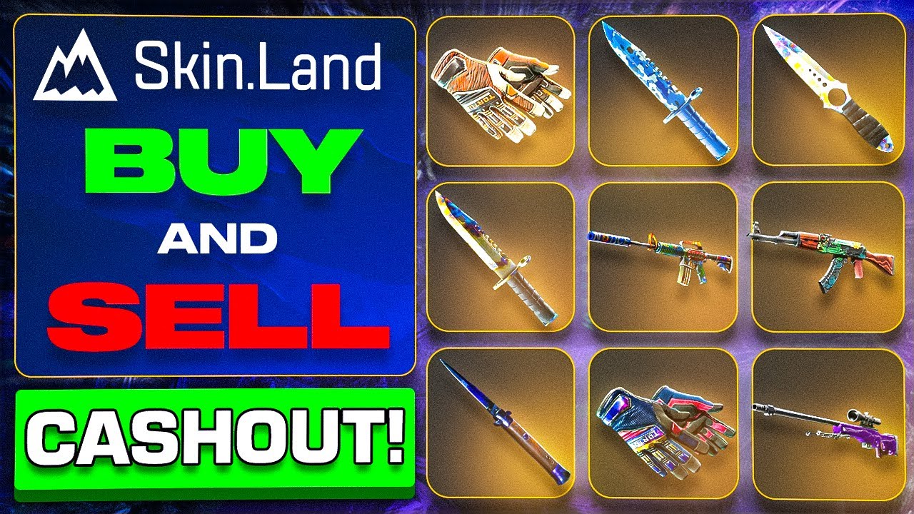 BEST Place to Trade Skins in 2025?! (Skinland Promo Code 2025)