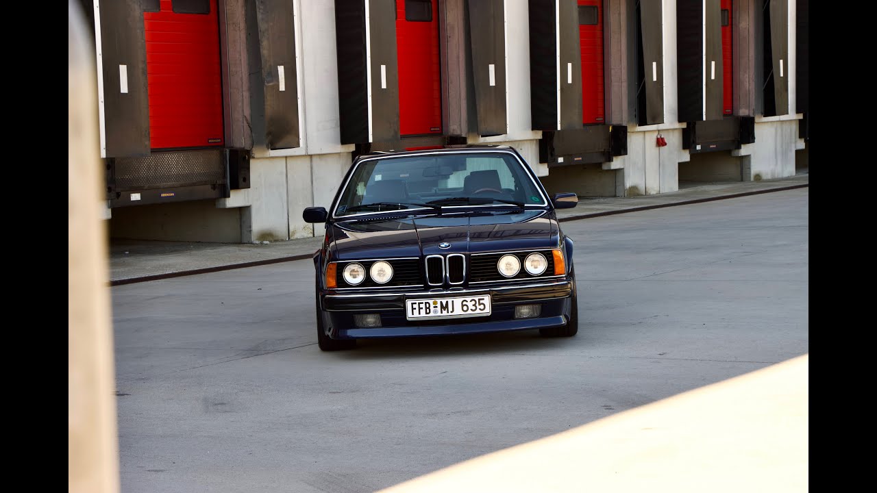 BMW 635 csi Royal Blau (Shark nose) 