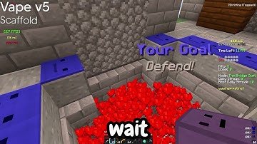 scaffolding in hypixel bridge duels