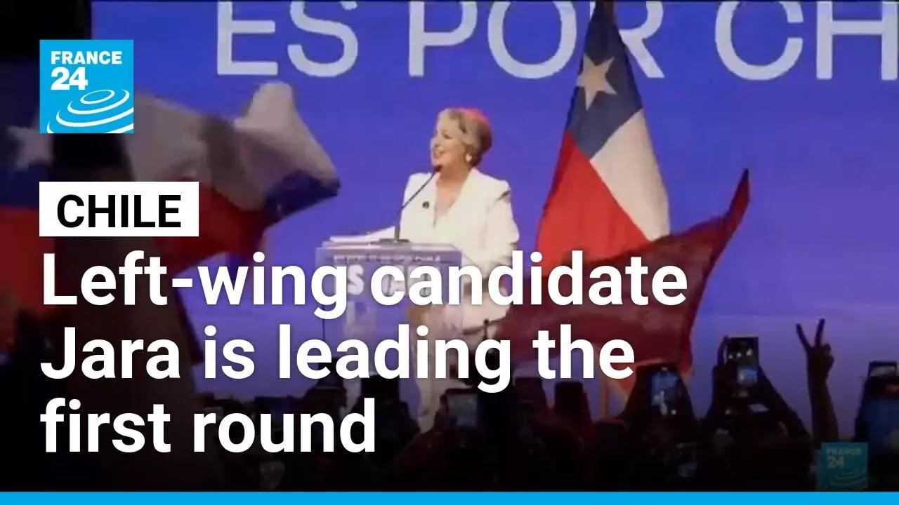 Chile heads to a presidential run-off between Jara and Kast • FRANCE 24 English