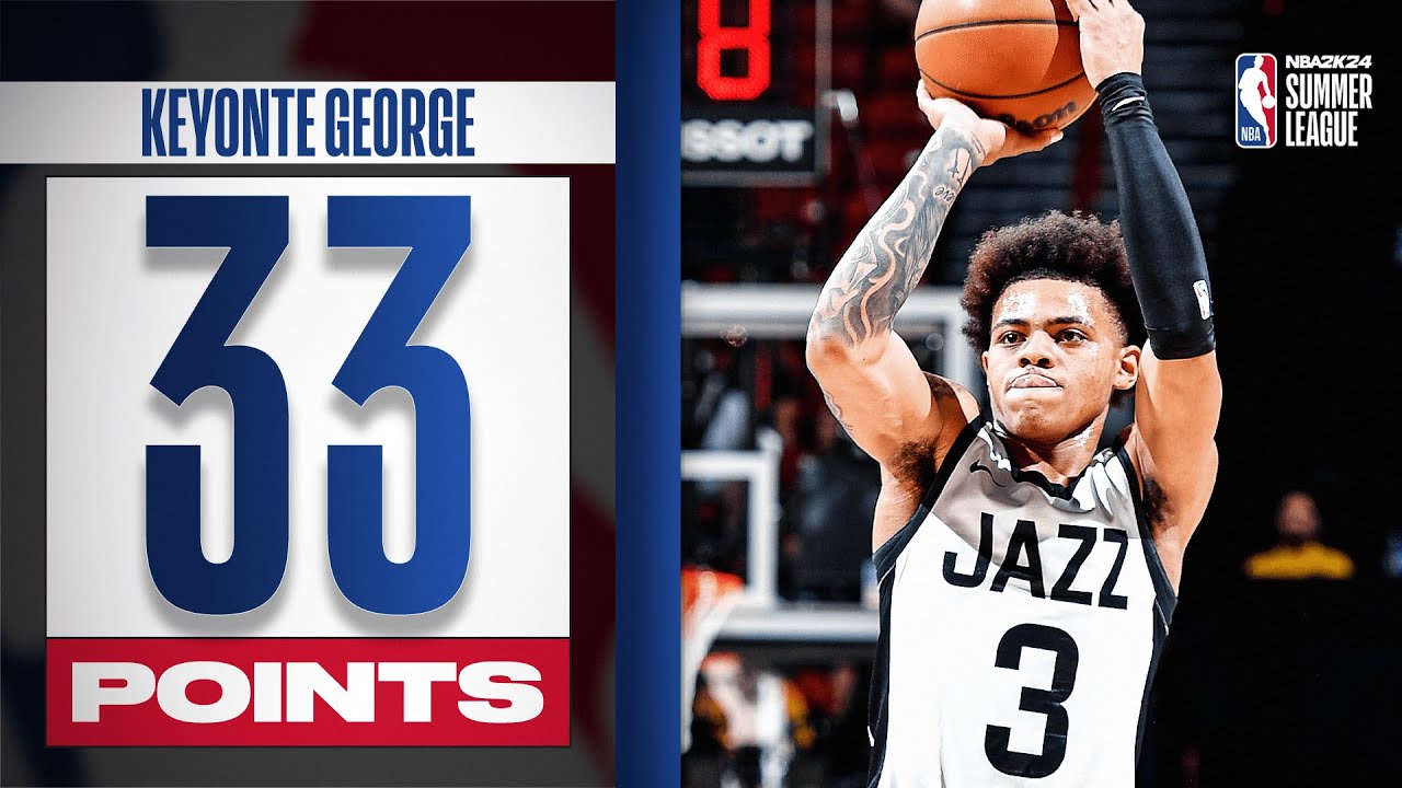 16th Overall Pick Keyonte George GOES OFF | 33 PTS, 10 AST, 6 3PM