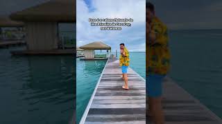 POR QUE CHORAS, MALDIVAS? VEJA A CABANA FLUTUANTE COM DIÁRIA DE QUASE 10 MIL REAIS NO CARIBE #Shorts