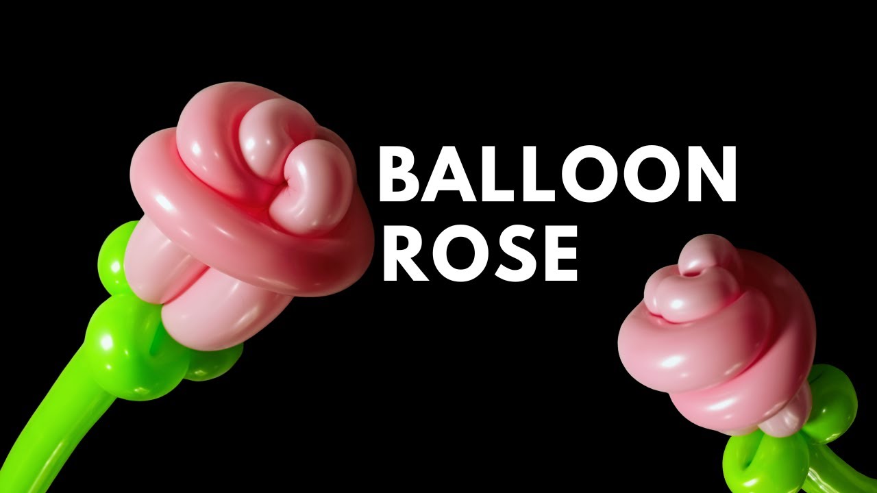 DIY Balloon Rose Tutorial