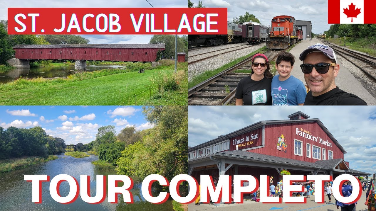 CONHEÇA UMA VILA HISTÓRIA NO CANADA | St. Jacobs Village Waterloo ...
