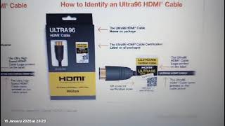 HDMI 2 2 Specification feature highlights