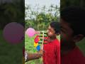 ​Can You Make Music with Bamboo and 4 Balloons? 🎈🤔 #Shorts #Shorts DIY