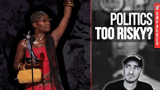 Doechii gets political at BET Awards @BringingDownTheBand