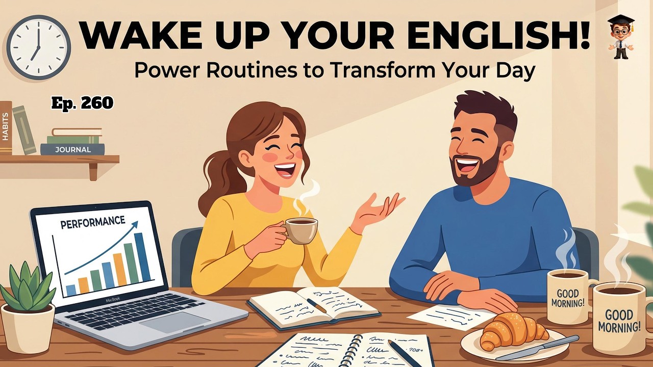 Daily English Practice | Transform Your English Mindset with This Morning Routine | English Podcast