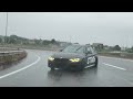 BMW F30 328i — Wet Drift Session