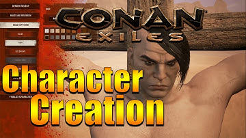Conan Exiles Character Creation, Sever Settings, Gameplay, and Admin Panel Showcase!!