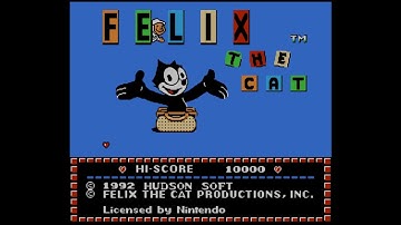 Felix The Cat (NES) - Walkthrough 100% (Прохождение на 100%)