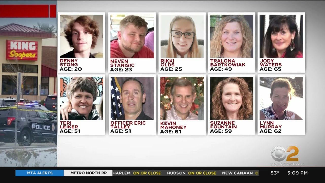 Remembering The Victims Of The Deadly Boulder, Colorado, Supermarket Shooting