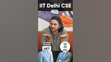UPSC vs Big Job | What do IIT Delhi CSE students prefer more?