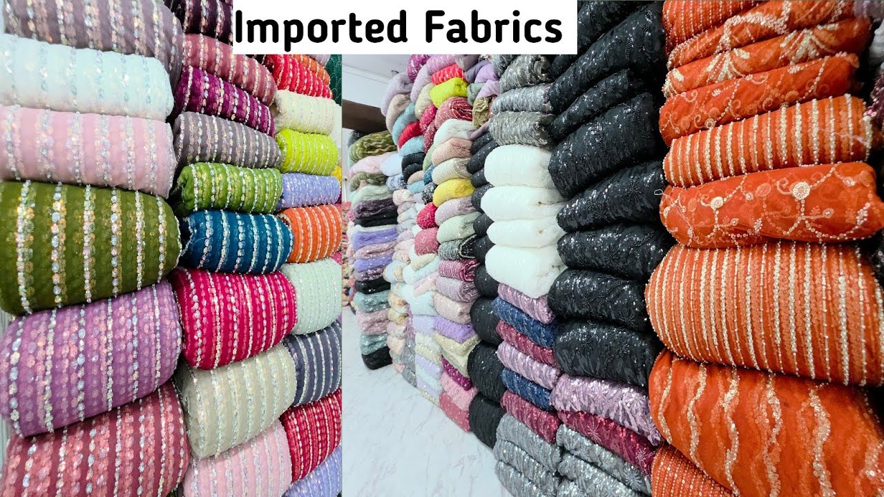देखते ही पसंद आएगा // Imported Fabrics, Boutique Fabrics manufacturer at Surat, Fabric Wholesale.