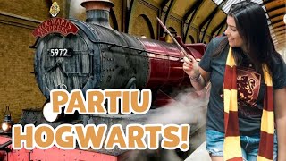 Andando No Hogwarts Express, Trem Do Harry Potter Na Universal