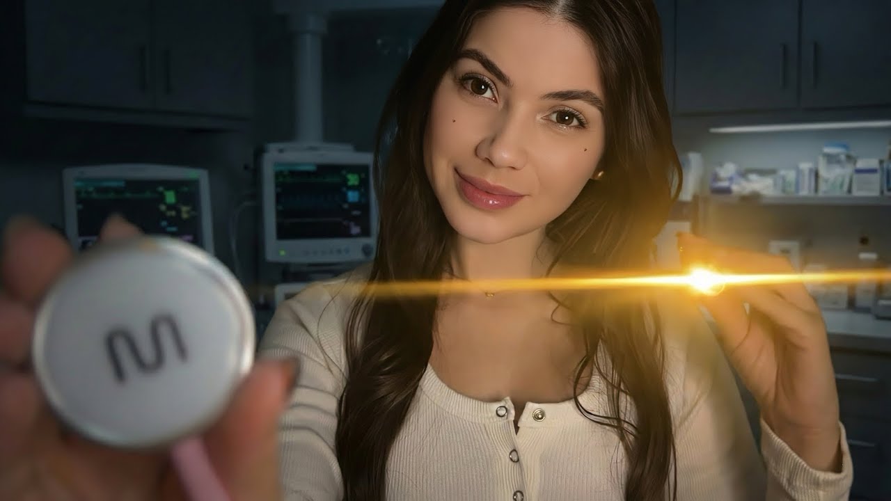 ASMR | Exame do Nervos Cranianos 🧠👃👁️