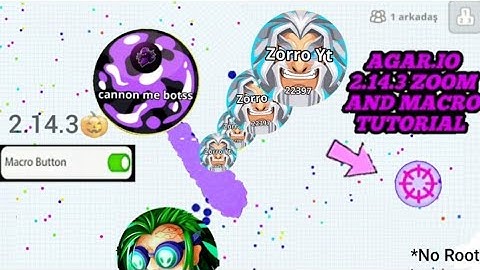 🎃Agario 2.14.3 + X8speeder + Otomatic Zoom + *No Root*🔮