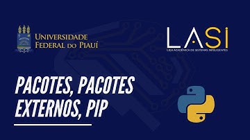 Curso de Python - Pacotes, Pacotes Externos, PIP
