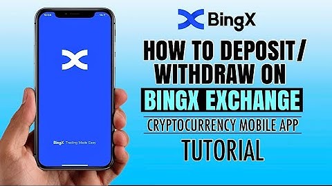 How to Deposit or Withdraw on BingX Exchange App | Crypto Tutorial