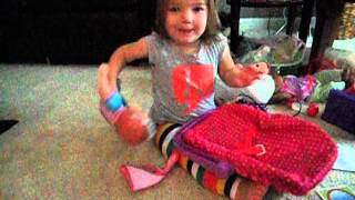 Hailey Taking Care Of Baby