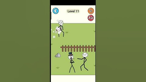 Thief Puzzle (WEEGOON)Android Gameplay Walkthrough - Funny Stickman Brain Puzzle Game