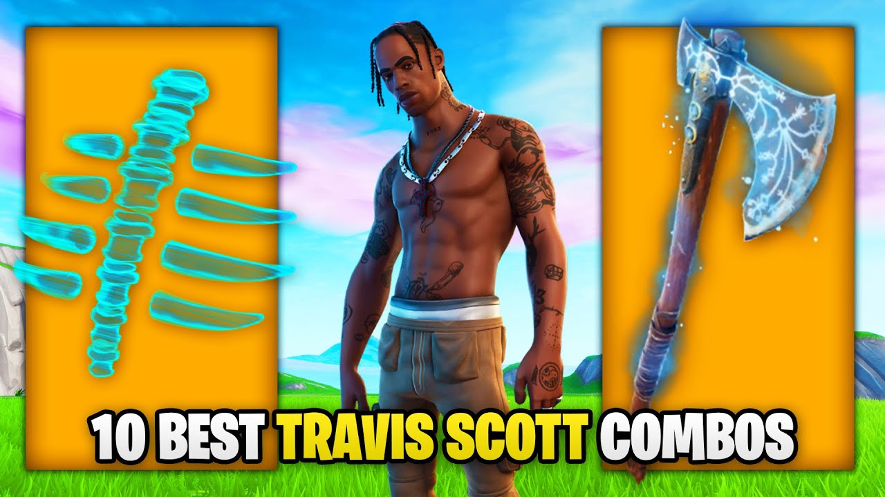 10 Best TRAVIS SCOTT Skin Combos in Fortnite! (Updated) YouTube