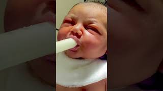 Baby feeding #cute 😀#newborn #short #nicu