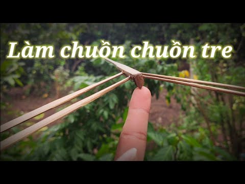 Video Hướng dẫn làm chuồn chuồn tre đơn giản dễ làm - youtube