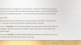 Celebrity How to Delete Individual Labels with Associated Buttons in Python Tkinter Wealth