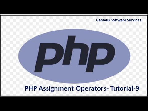 PHP Assignment operators  | PHP Tutorial -9 | Learn PHP Programming for Beginners