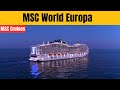 MSC World Europa Cruise Ship Review 2025 | Futuristic Design &amp; LNG Technology