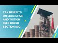 Can you claim tax exemption for tuition fees paid for overseas education? - Moneymaker