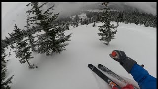 Last Frontier Heliskiing Bell 2 Lodge Best Run of The Trip