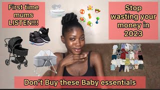 Things I regret buying as a first time mum| Baby essentials| new born baby shopping list| Kofoworade