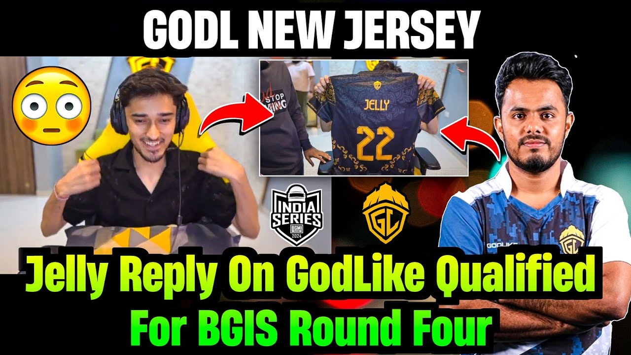 Jelly React on GodL Qualified For Round 4 Bgis 😳 Reveal Godlike New ...