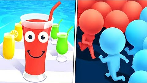 Juice Run Vs Count Masters - All level Gameplay Walkthrough Android iOS