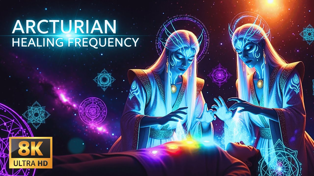 ARCTURIAN HEALING FREQUENCY 🌠 528Hz Reiki | Energy Cleanse, Balance ...