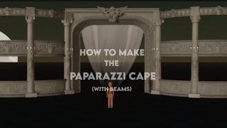 How to Make the Mayhem Ball Paparazzi Cape with Beams | Roblox Studio Tutorial