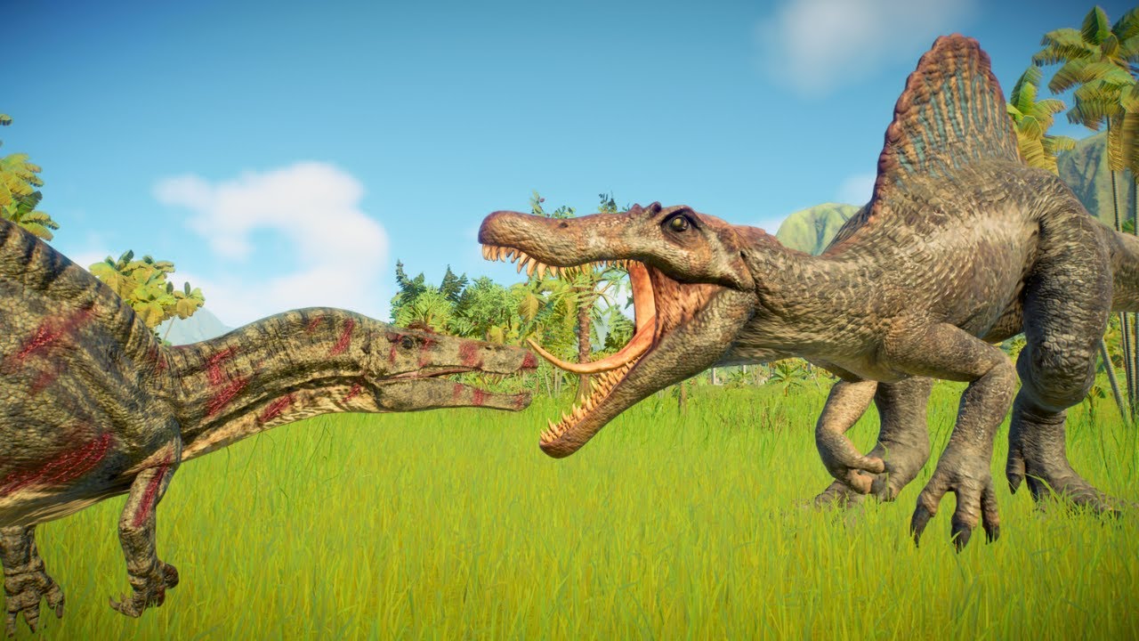 ALL DINOSAURS BATTLE ROYALE | Jurassic World Evolution 2 - YouTube