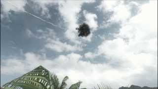 CoD BO aircraft destruction - U-2 Spy Plane (Firing Range)