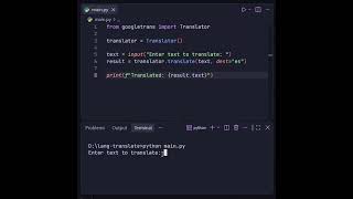 Full Translate Text with Python in Just a Few Lines | Googletrans Python Tutorial Update