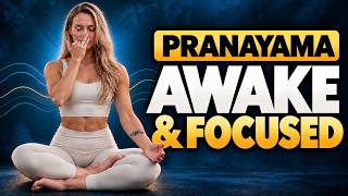 Pranayama for Beginners Day 5 - Complete 15 Minute Daily Pranayama Routine to Feel Awake and Calm