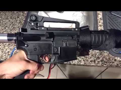 Airsoft - Lonex M16 Cutoff Lever Issues