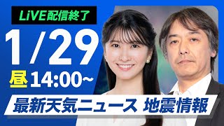 ウェザーニュースの配信のサムネイル画像