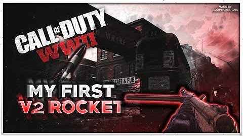 COD WW2 | MY FIRST “V2 ROCKET” ON LONDON DOCKS