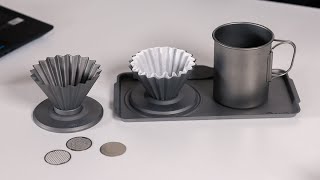 Now on Kickstarter: TINTO - Pure Titanium Variable Flow Coffee Dripper System @bestcrowdfundingprojects8391