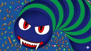 Worms zone io worms zone magic game play snake game saamp wala game #cacingbesar #wormszoneio screenshot 4