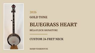 24 Fret Banjo Demo: Gold Tone Bluegrass Heart Béla Fleck Signature Custom