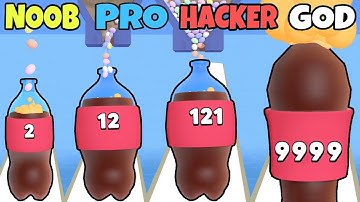 Mentos Cola 3D - Dig and Explode - NOOB vs PRO vs HACKER vs GOD